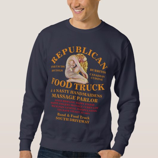 VD STD トランプ 集中キャンプ ガード 入隊 TEE スウェットシャツ (正面)