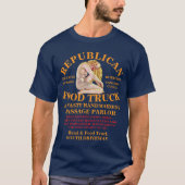 VD STD ヒラリー・クリントン+サーバー+メール+民主党 Tシャツ (正面)