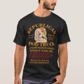 VD STD ヒラリー・クリントン+サーバー+メール+民主党PA Tシャツ (正面)