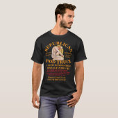 VD STD ヒラリー・クリントン+サーバー+メール+民主党PA Tシャツ (正面フル)