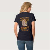 VD STD 女性 フェラル な ひどい 汚い 悪女 SHE  Tシャツ (裏面フル)