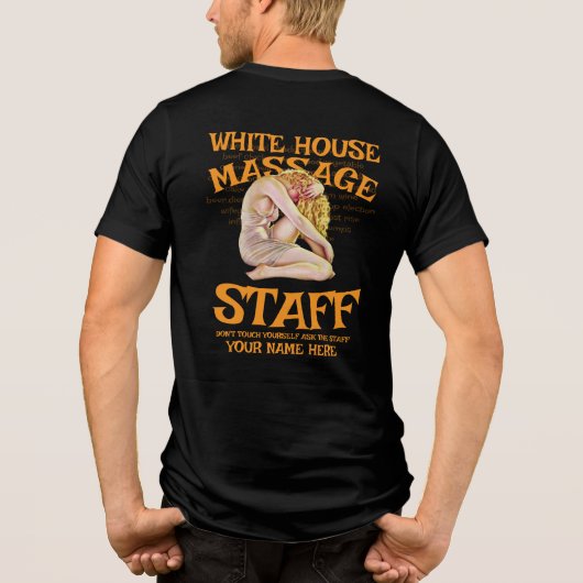 VD STD MAGA アメリカを再び偉大に POTUS Tシャツ X (裏面)