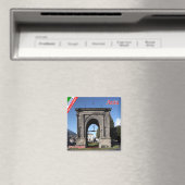 VDA003 AOSTA, ARCH OF AUGUSTUS,イタリア,冷蔵庫 マグネット (インサイチュ (食洗機))
