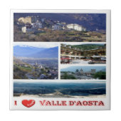 VDA006 VALLE D'AOSTA I Love, Mosaic, タイル (正面)