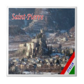 VDA012 SAINT-PIERRE, Aosta Valley,イタリア, タイル (正面)