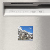 VDA019 OYACE, Aosta Valley，イタリア，冷蔵庫 マグネット (インサイチュ (食洗機))