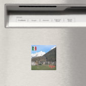 VDA031 COGNE, Aosta Valley，イタリア，冷蔵庫 マグネット (インサイチュ (食洗機))