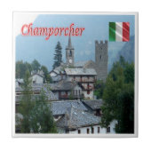 VDA032 CHAMPORCHER, Aosta Valley，イタリア， タイル (正面)