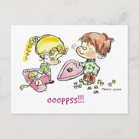 VDA-003チョコレート ポストカード (正面)