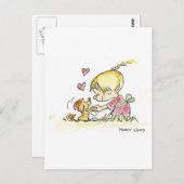 VDA-006犬の献身 ポストカード (正面/裏面)