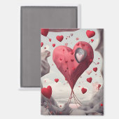 VDay magハート マグネット (正面/裏面)