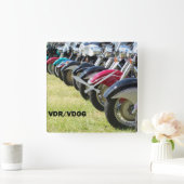 VDR VDOGウォールクロック スクエア壁時計 (ホーム)