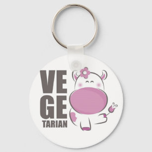Ve GE Tarian (ピンク牛) キーホルダー