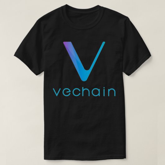 VeChain暗号 Tシャツ (デザイン正面)