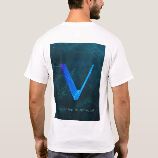 VeChain – すべてを接続 Tシャツ (裏面)