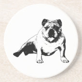 Vector Bulldog Design コースター (正面)