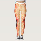 Vector Fire Ombre Leggings レギンス (正面)