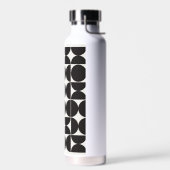 Vector geomatric pattern ウォーターボトル (左面)