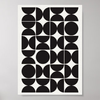 Vector geometric pattern poster ポスター