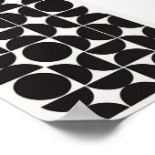 Vector geometric pattern poster ポスター (角)