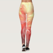 Vector Ombre Fluid Coral Flame Leggings レギンス (裏面)