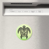 VectorPortal-Turtle-Tattoo-Vector.ai マグネット (インサイチュ (食洗機))
