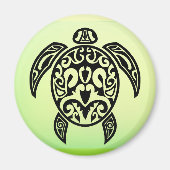 VectorPortal-Turtle-Tattoo-Vector.ai マグネット (正面)