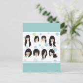 vectorvaco_09102001_hair_スタイル ポストカード (スタンド正面)