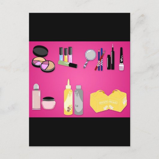 vectorvaco_make up_set_09102801_large ポストカード (正面)