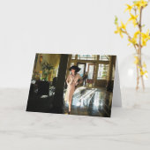 Veda's Virtual Vacation, Driskill Hotel, Austin TX カード (黄色い花)