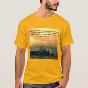 Vedicプラネタリウムのワイシャツの寺院 Tシャツ