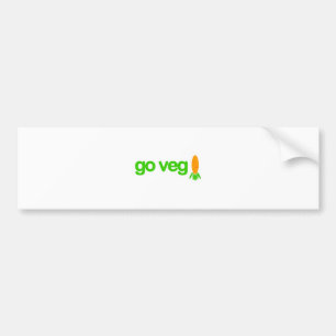 Vegは行きます! バンパーステッカー