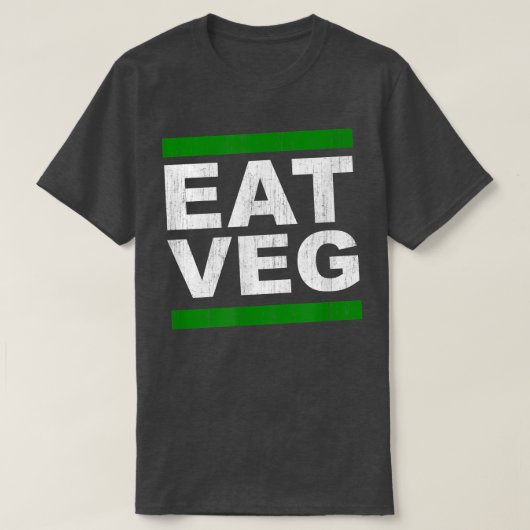 VEG食べビーガンベジタリアンハーブ植物ベースのIns Tシャツ (デザイン正面)