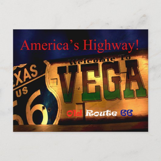 Vegaポストカードへようこそ ポストカード (正面)