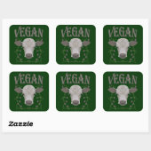VEGAN - */* 25 スクエアシール (シート)