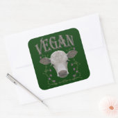 VEGAN - */* 25 スクエアシール (封筒)