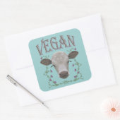 VEGAN - */* 3 スクエアシール (封筒)