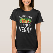 Vegan And Gluten Free   Tシャツ (正面)