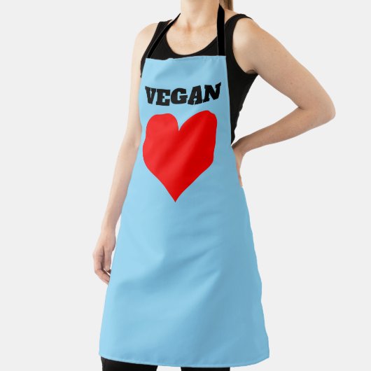 VEGAN BLUE KITCHEN APRON エプロン (インサイチュ)