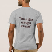 Vegan Bodybuilding Tシャツ (裏面)