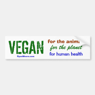 VEGAN BUMPER STICKER バンパーステッカー