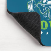 Vegan Fitness Workout I'm Vegan Wer  マウスパッド (コーナー)