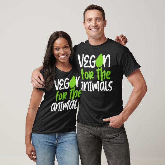 Vegan For The Animals Tシャツ (ユニセックス)