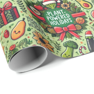 Vegan-Friendly Christmas Wrapping Paper ラッピングペーパー