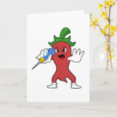 Vegan Pepperのダーツ.PNG カード (黄色い花)