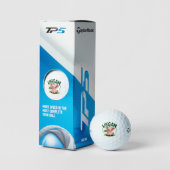 Vegan Piglet Golf Balls – Cute Animal-Friendly  ゴルフボール (パッケージング)
