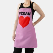 VEGAN PINK KITCHEN APRON エプロン (インサイチュ)