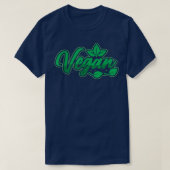 Vegan Plant Lover  Tシャツ (デザイン正面)