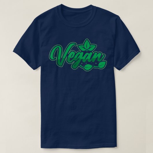 Vegan Plant Lover  Tシャツ (デザイン正面)