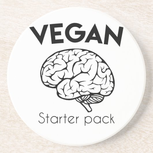 Vegan Starter Pack コースター (正面)